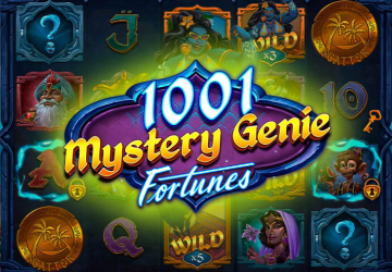 Автомат 1001 Mystery Genie Fortunes в казино Мани Икс